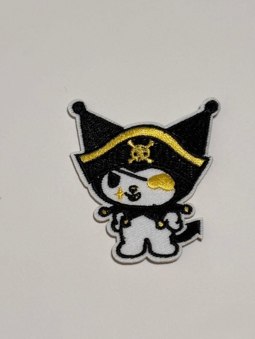 Hello Kitty Sanrio Characters Style Iron Patch Clothing Accessory Kuromi